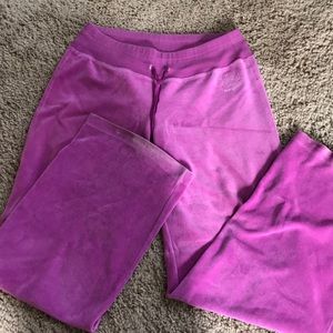 Purple Bebe Sport Sweatpants
